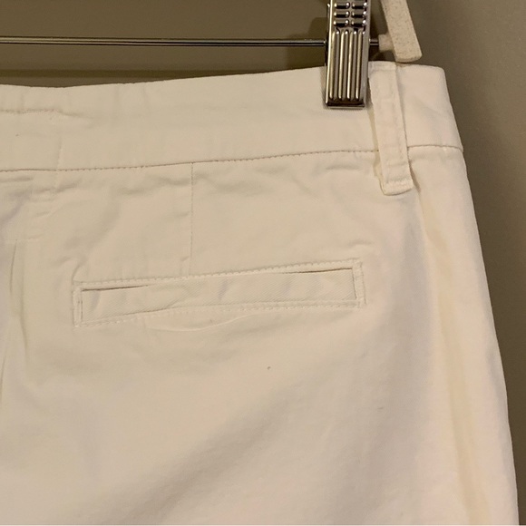 Frank & Eileen Wicklow The Italian Chino Performance Twill in White Pants Size 8 - Picture 13 of 15